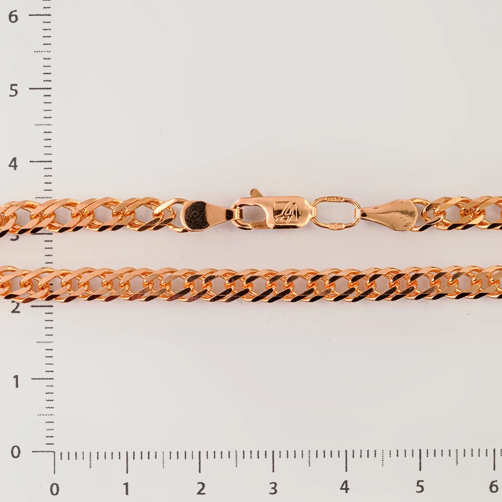 Браслет из красного золота 585 пробы