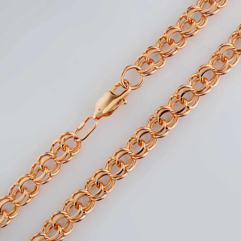 Браслет из красного золота 585 пробы