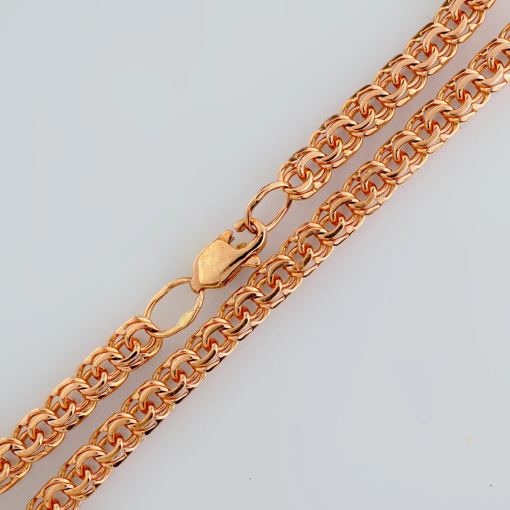 Браслет из красного золота 585 пробы