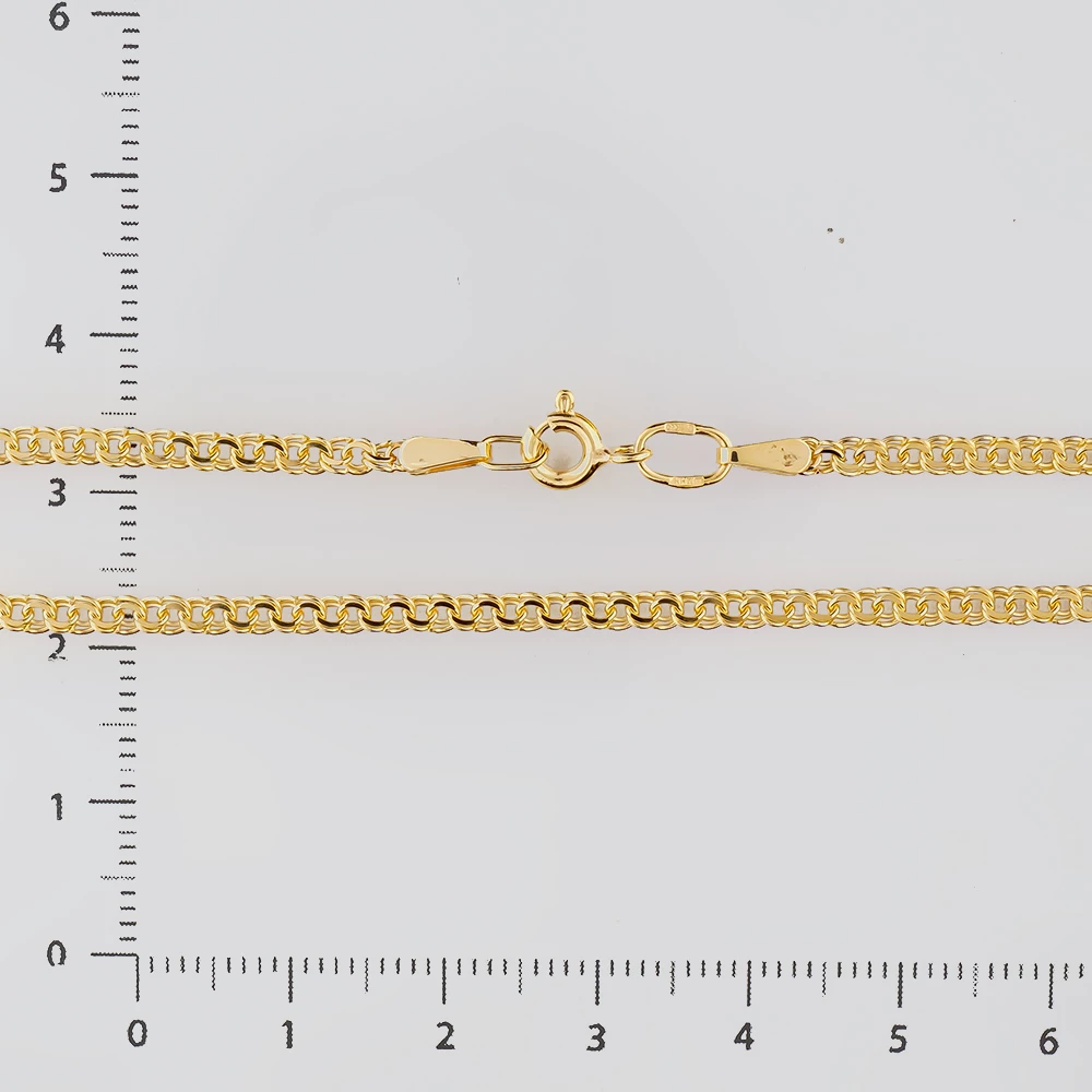 Браслет из желтого золота 585 пробы