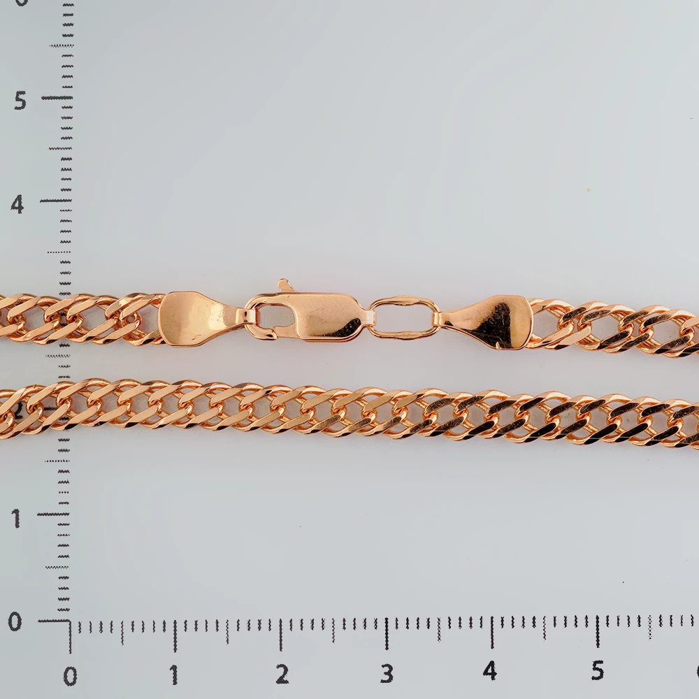 Браслет из красного золота 585 пробы