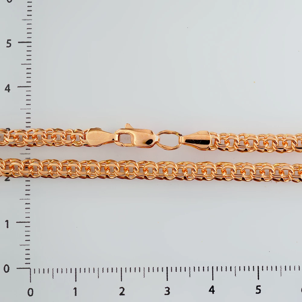 Браслет из красного золота 585 пробы