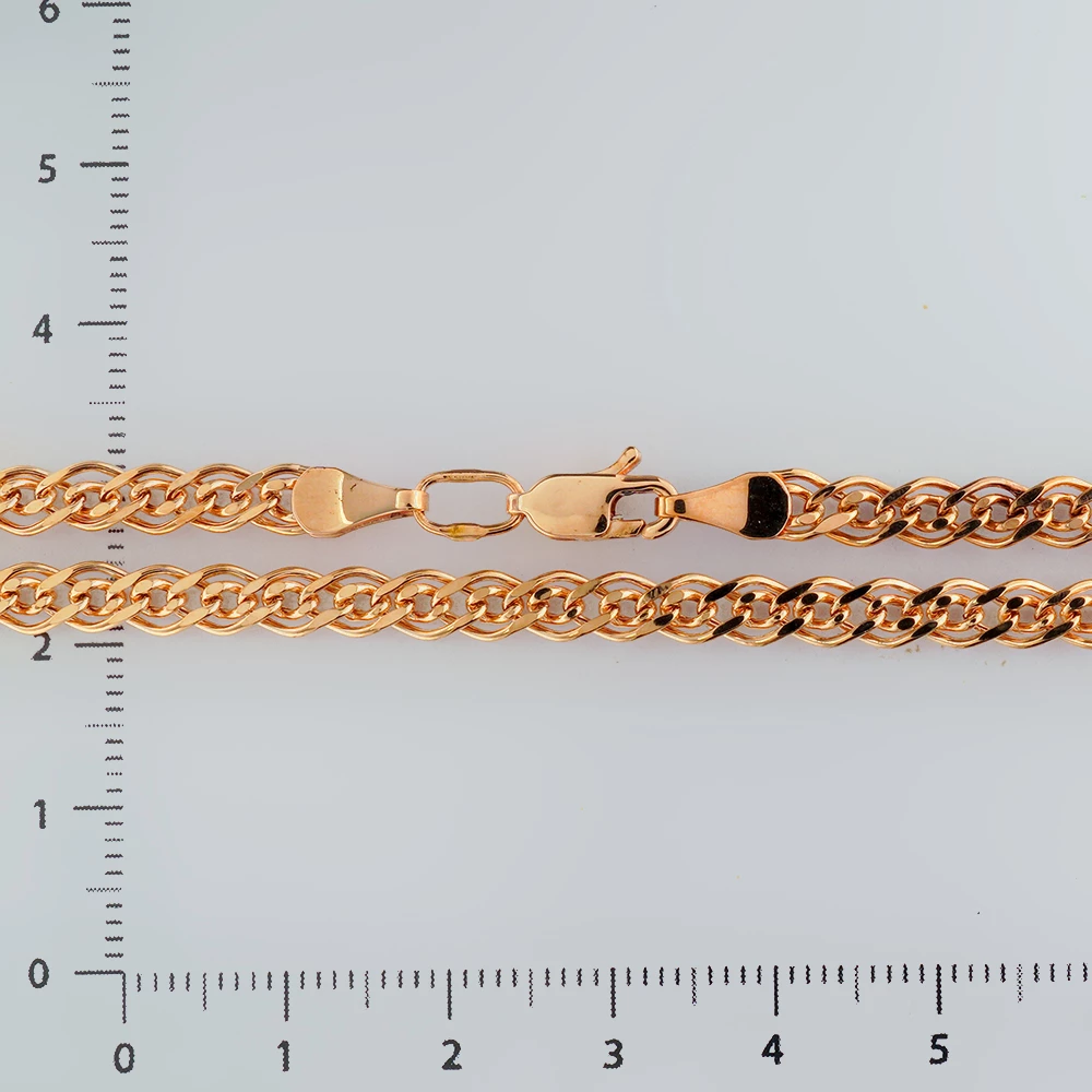 Браслет из красного золота 375 пробы