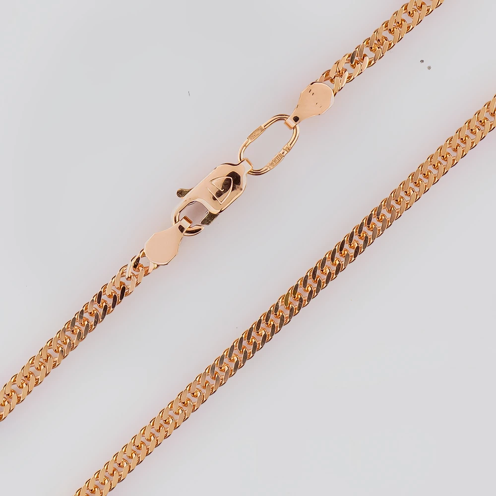 Браслет из красного золота 585 пробы