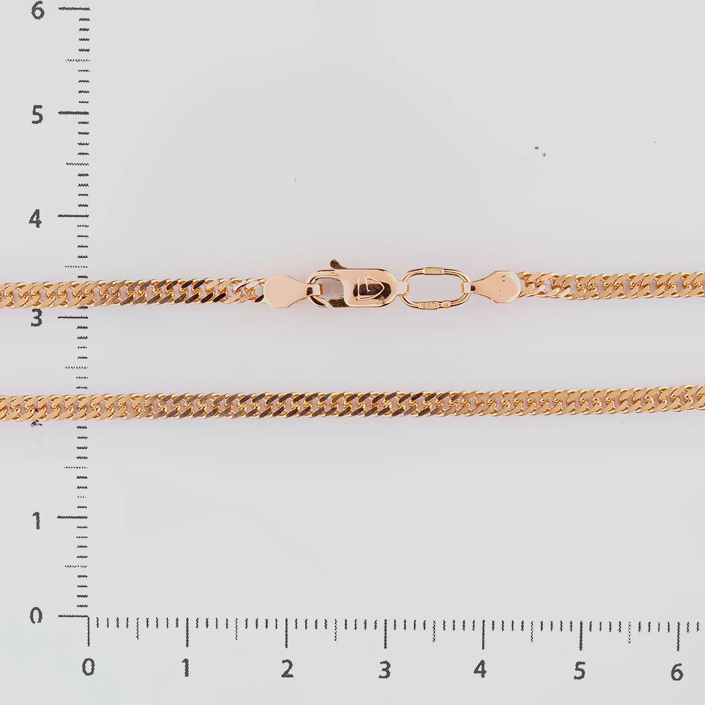 Браслет из красного золота 585 пробы