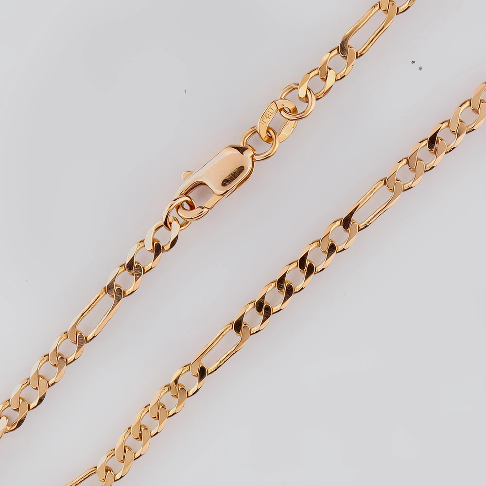 Браслет из красного золота 585 пробы