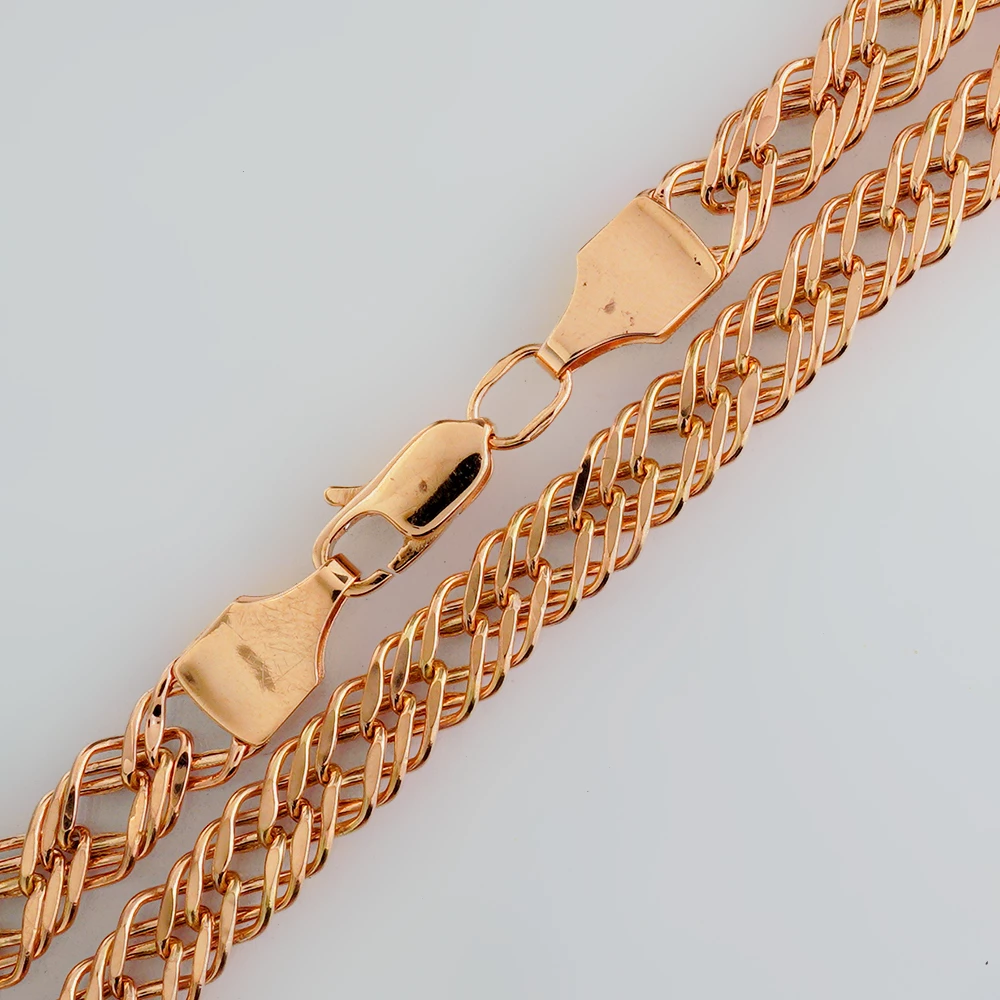 Браслет из красного золота 585 пробы