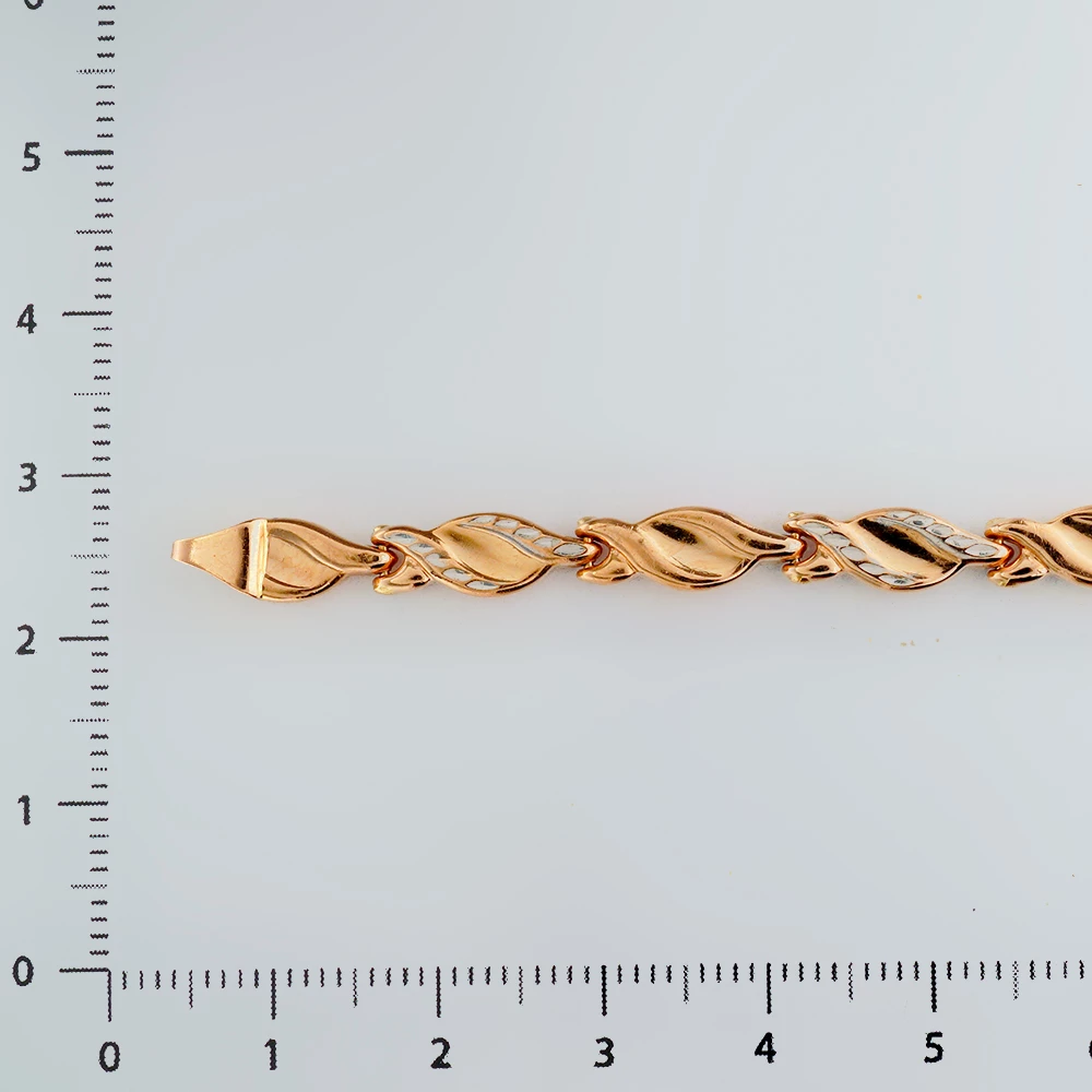 Браслет из красного золота 585 пробы