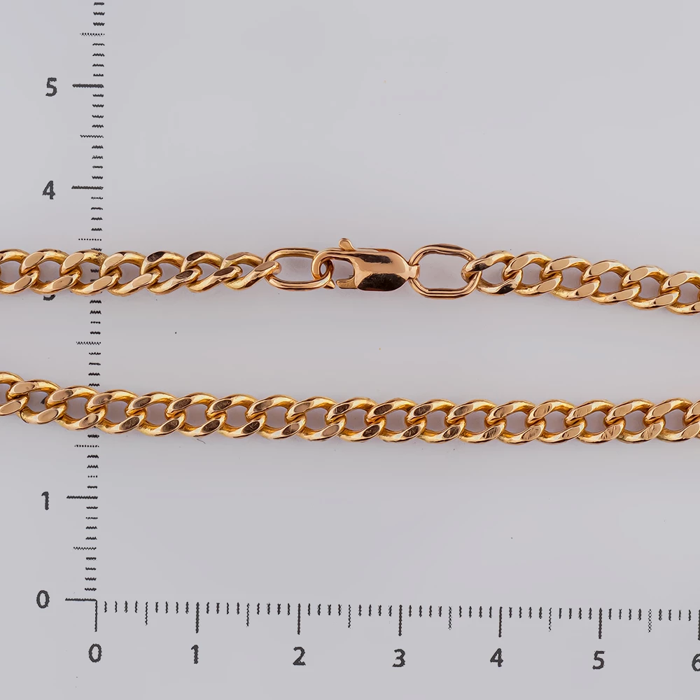 Браслет из красного золота 585 пробы