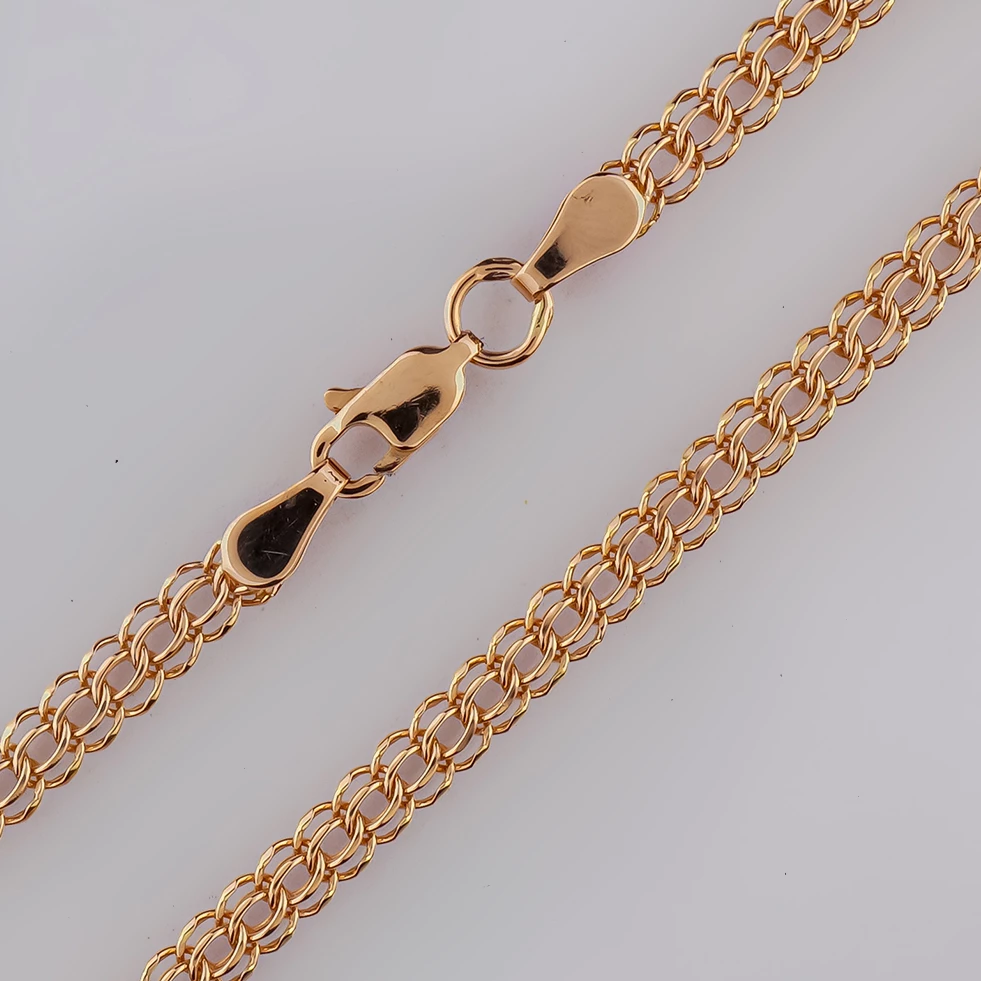 Браслет из красного золота 585 пробы