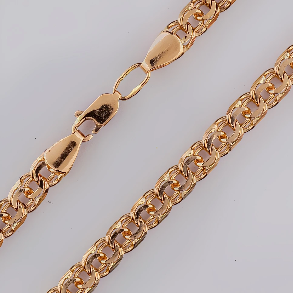 Браслет из красного золота 585 пробы