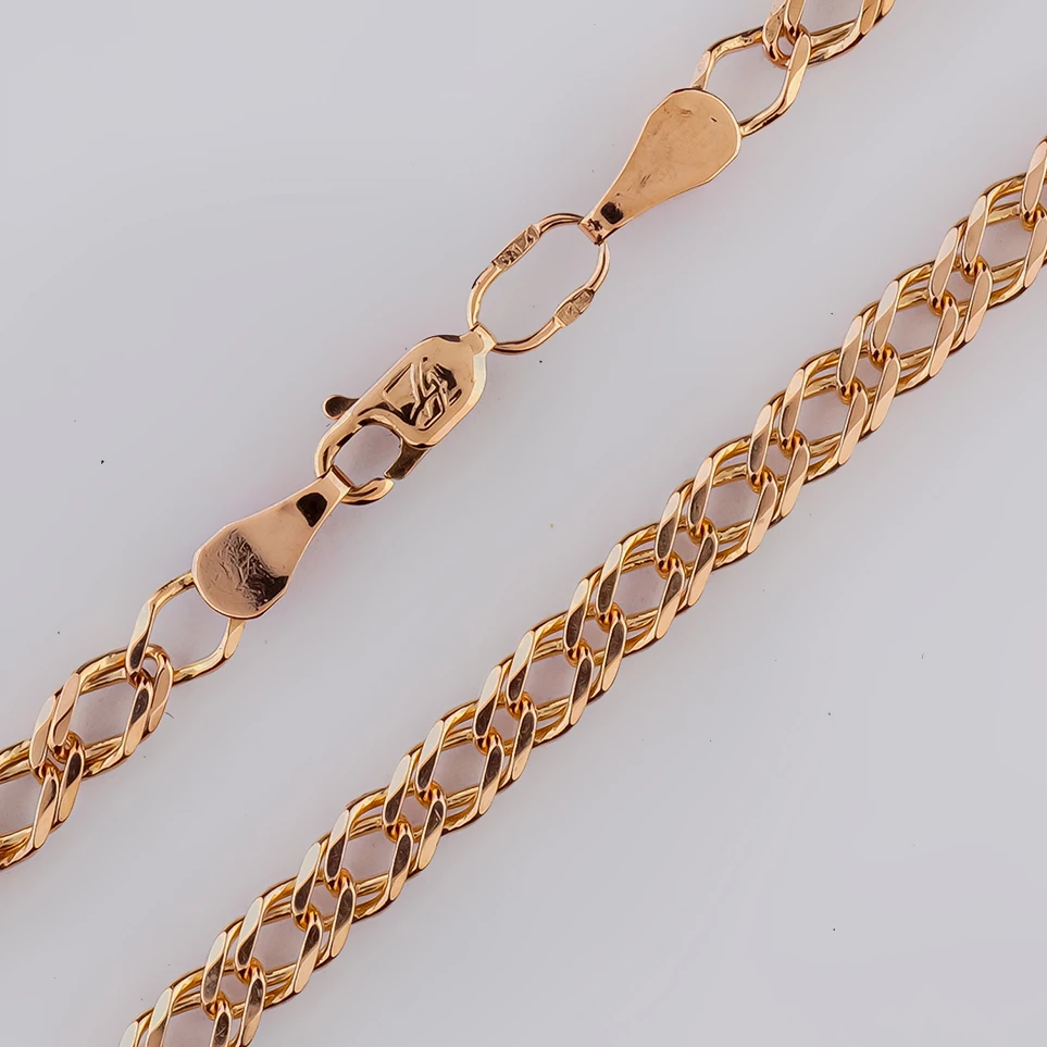 Браслет из красного золота 585 пробы