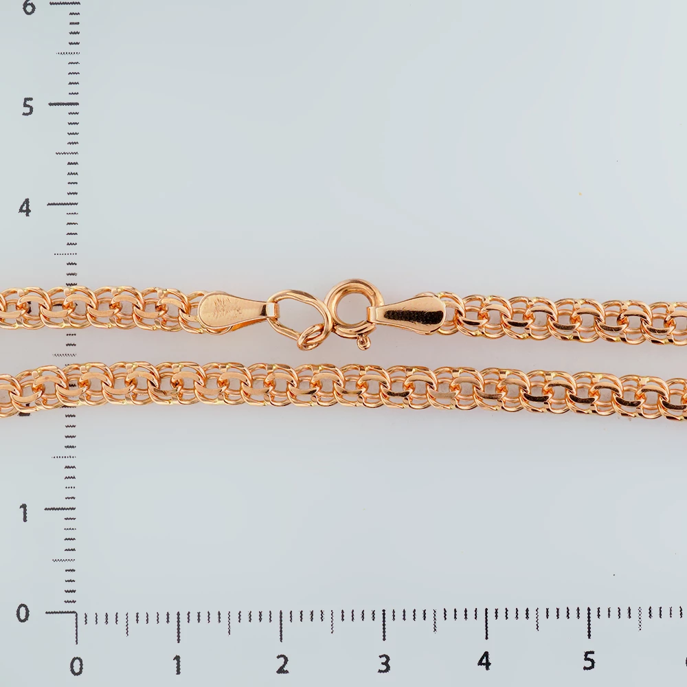 Браслет из красного золота 585 пробы