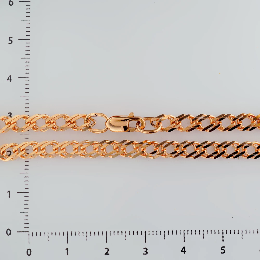 Браслет из красного золота 585 пробы