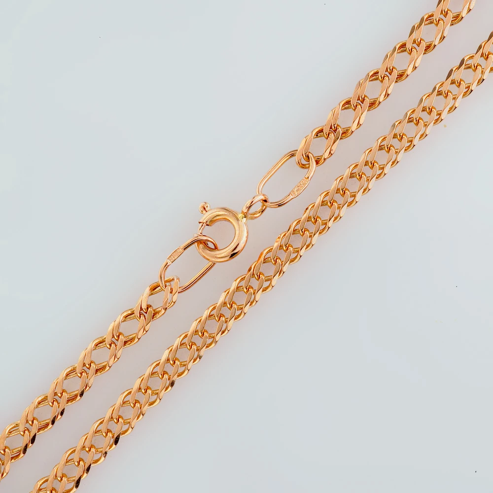 Браслет из красного золота 585 пробы