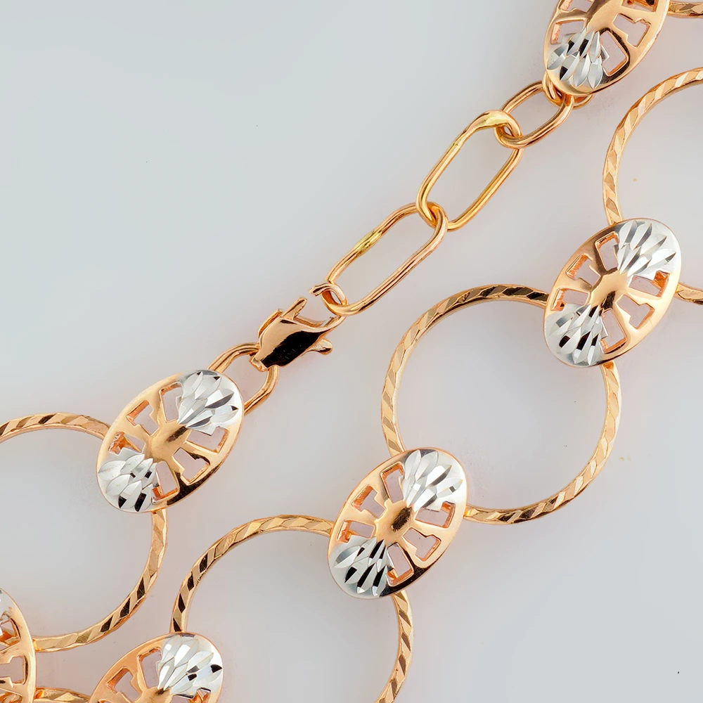 Браслет из красного золота 585 пробы