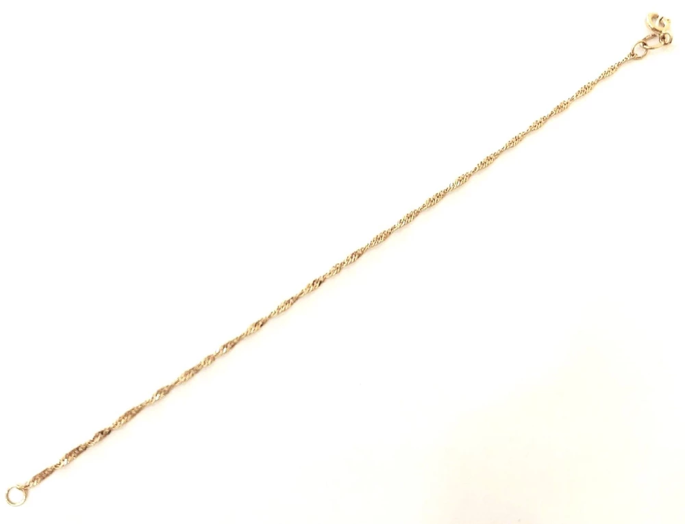 Браслет из красного золота 585 пробы