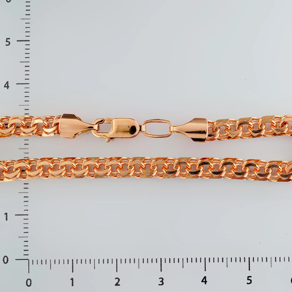 Браслет из красного золота 585 пробы