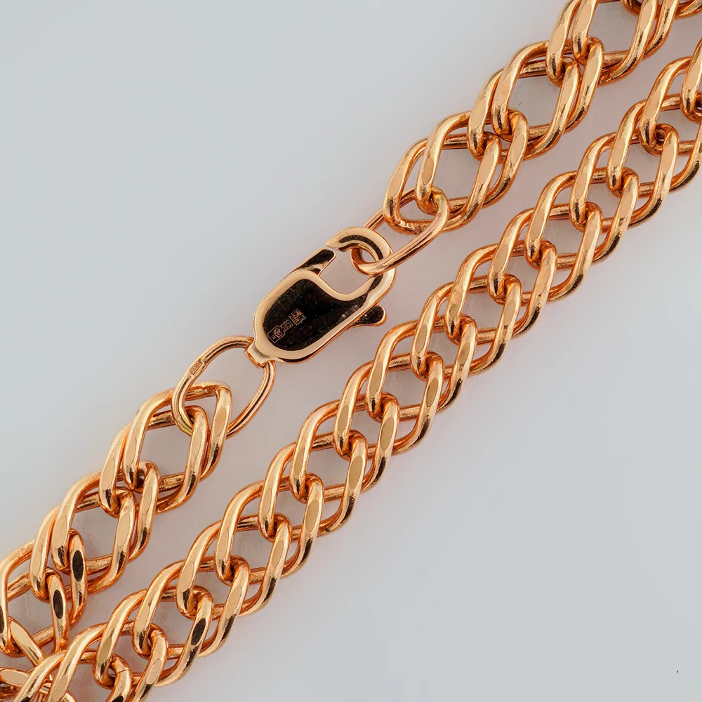 Браслет из красного золота 585 пробы