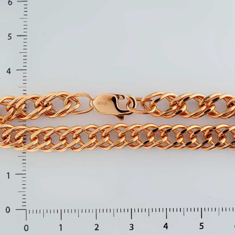 Браслет из красного золота 585 пробы