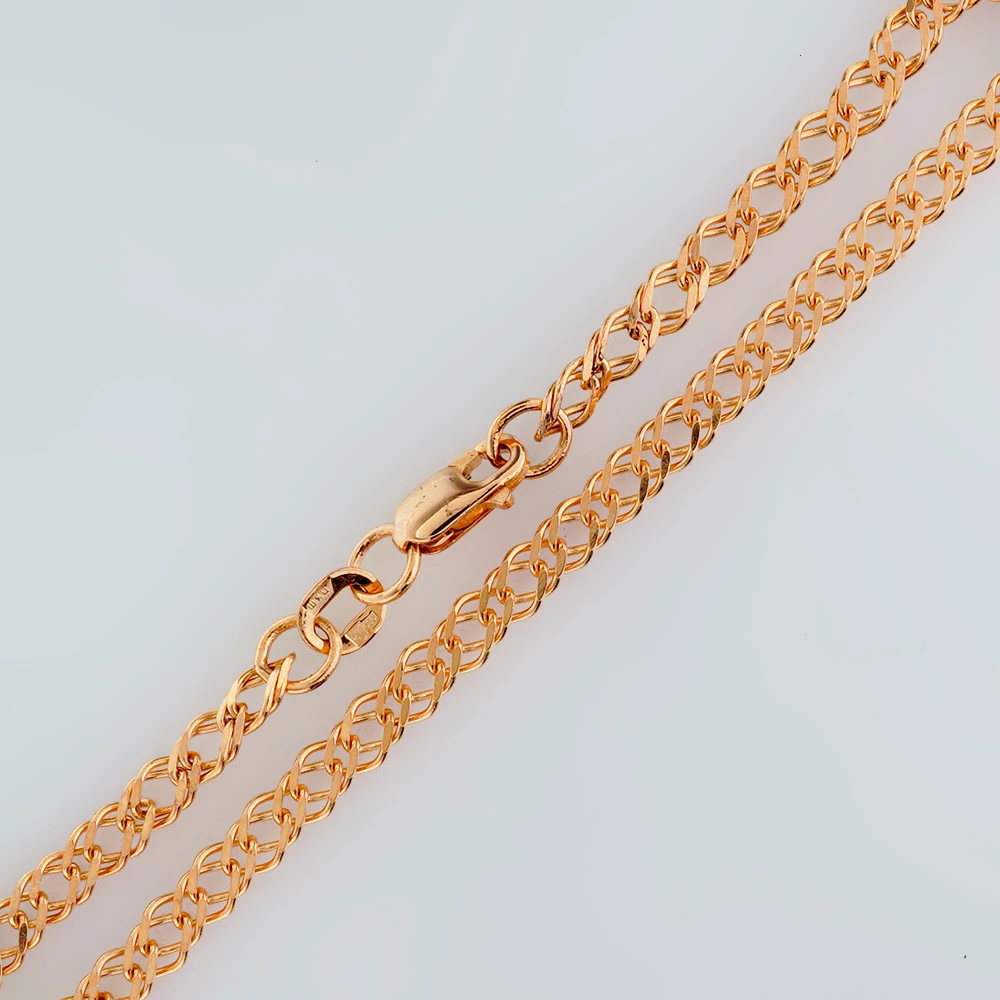 Браслет из красного золота 585 пробы