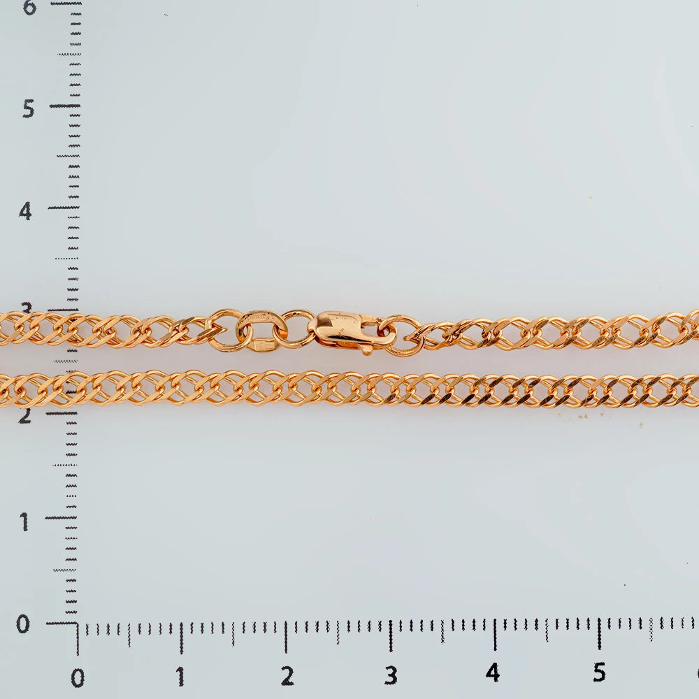 Браслет из красного золота 585 пробы