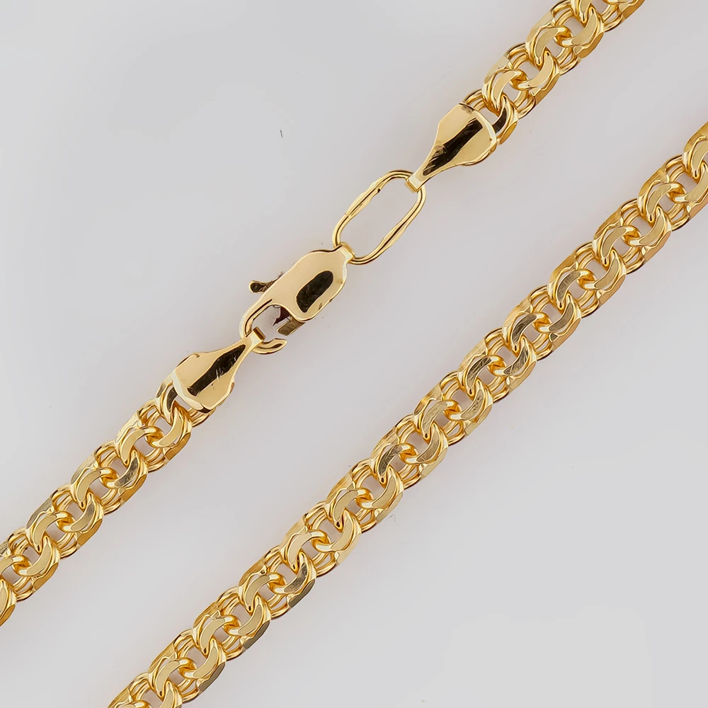 Браслет из желтого золота 585 пробы