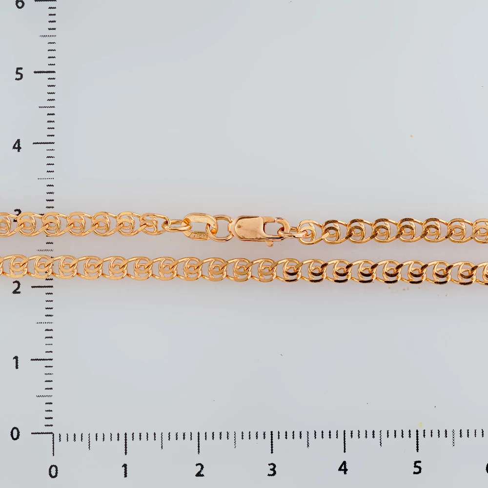 Браслет из красного золота 585 пробы