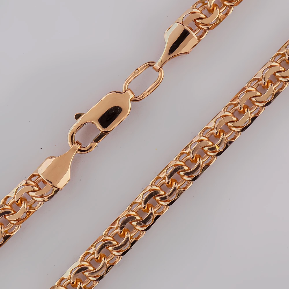 Браслет из красного золота 585 пробы