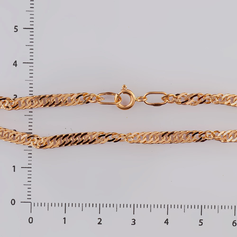 Браслет из красного золота 585 пробы