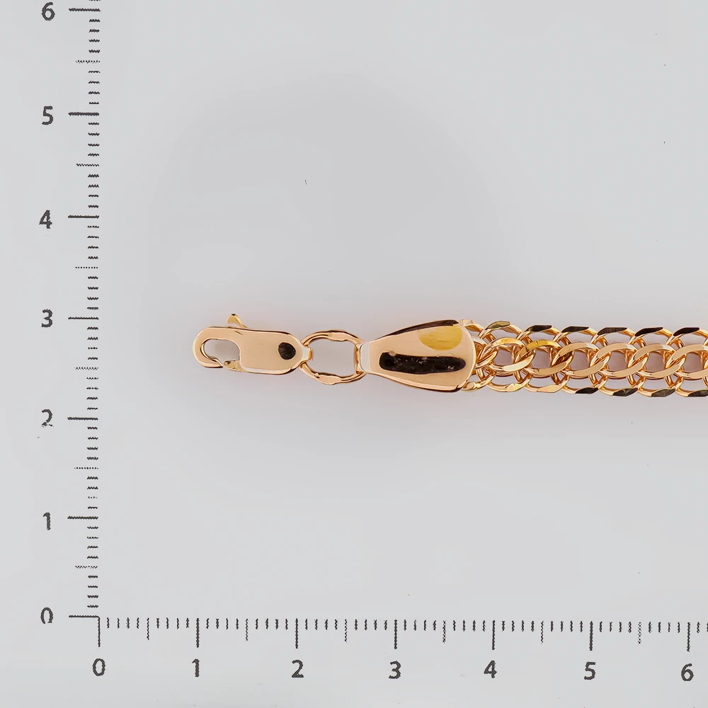 Браслет из красного золота 585 пробы