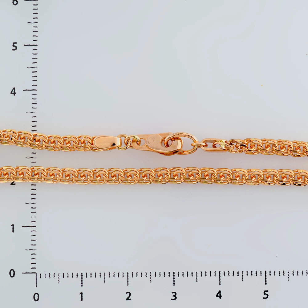 Браслет из красного золота 585 пробы