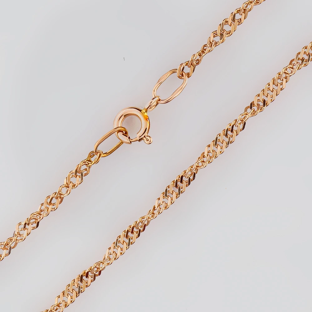 Браслет из красного золота 585 пробы