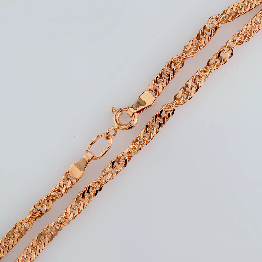 Браслет из красного золота 585 пробы