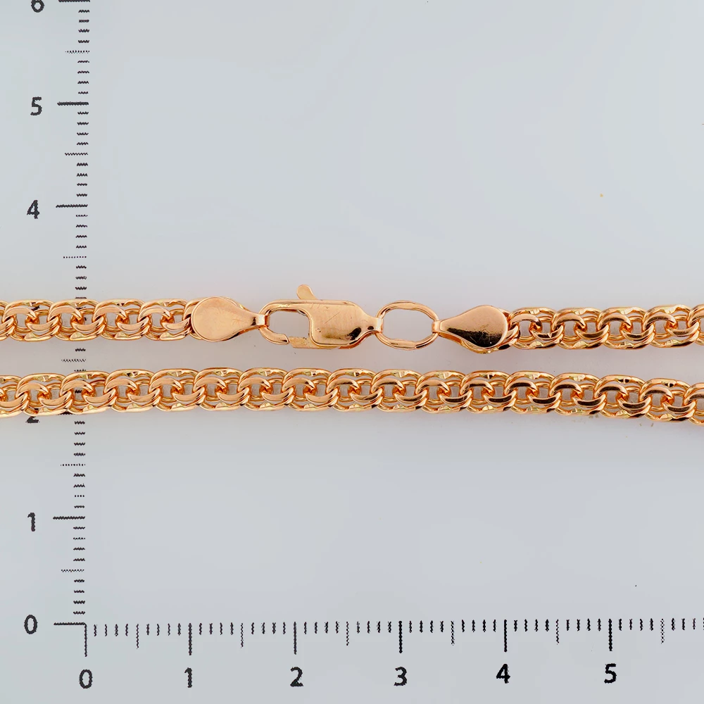 Браслет из красного золота 585 пробы