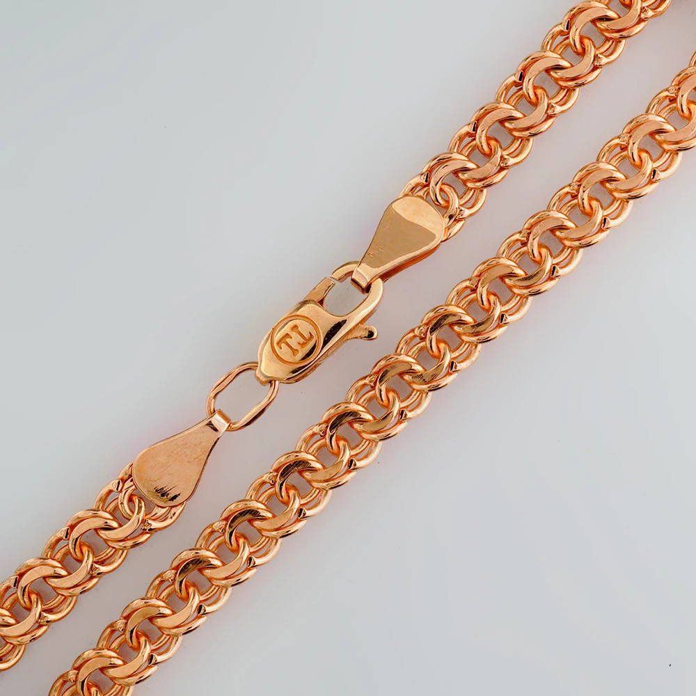 Браслет из красного золота 585 пробы