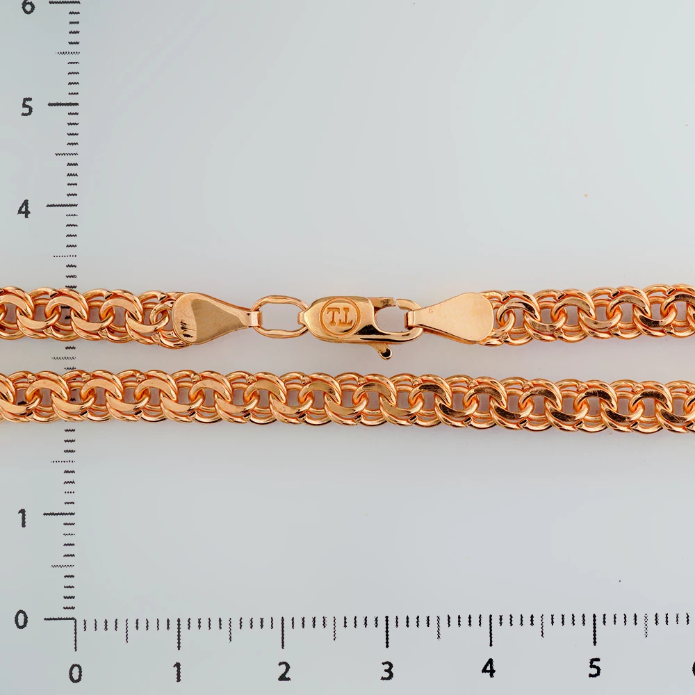 Браслет из красного золота 585 пробы