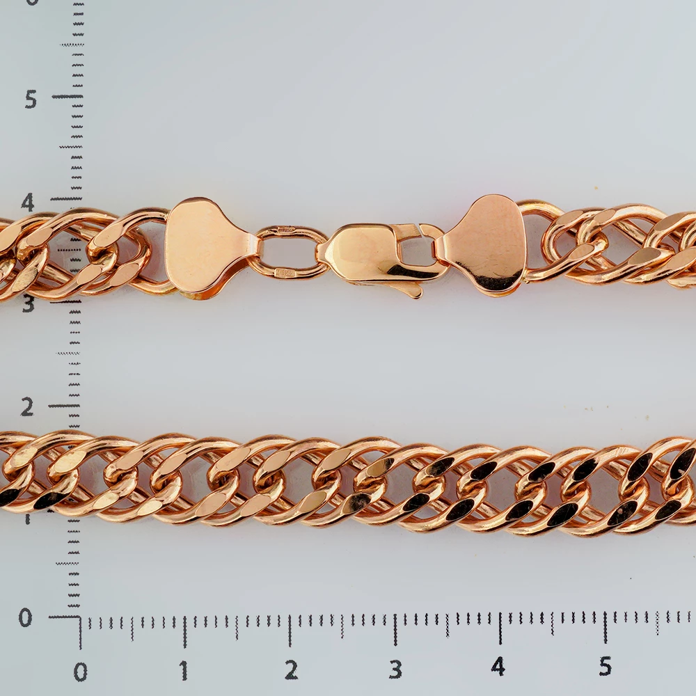 Браслет из красного золота 585 пробы