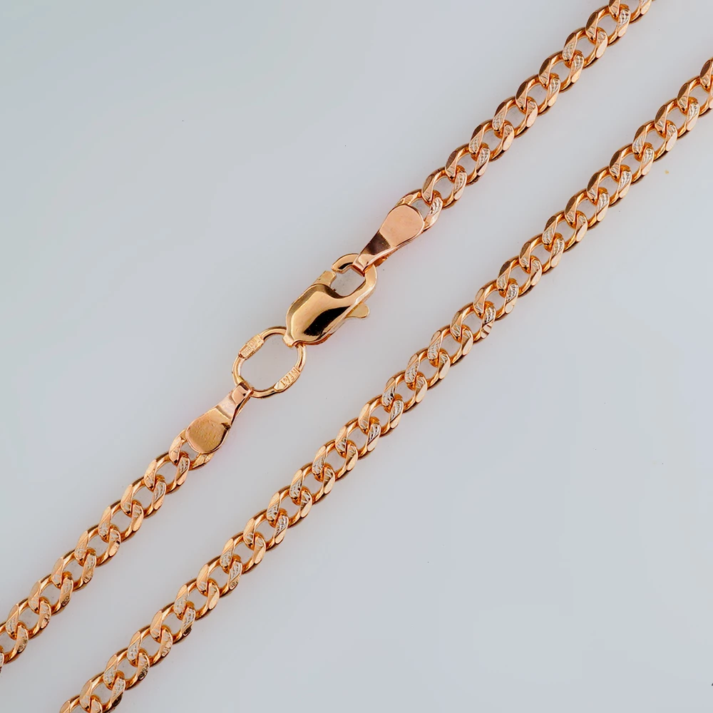 Браслет из красного золота 585 пробы