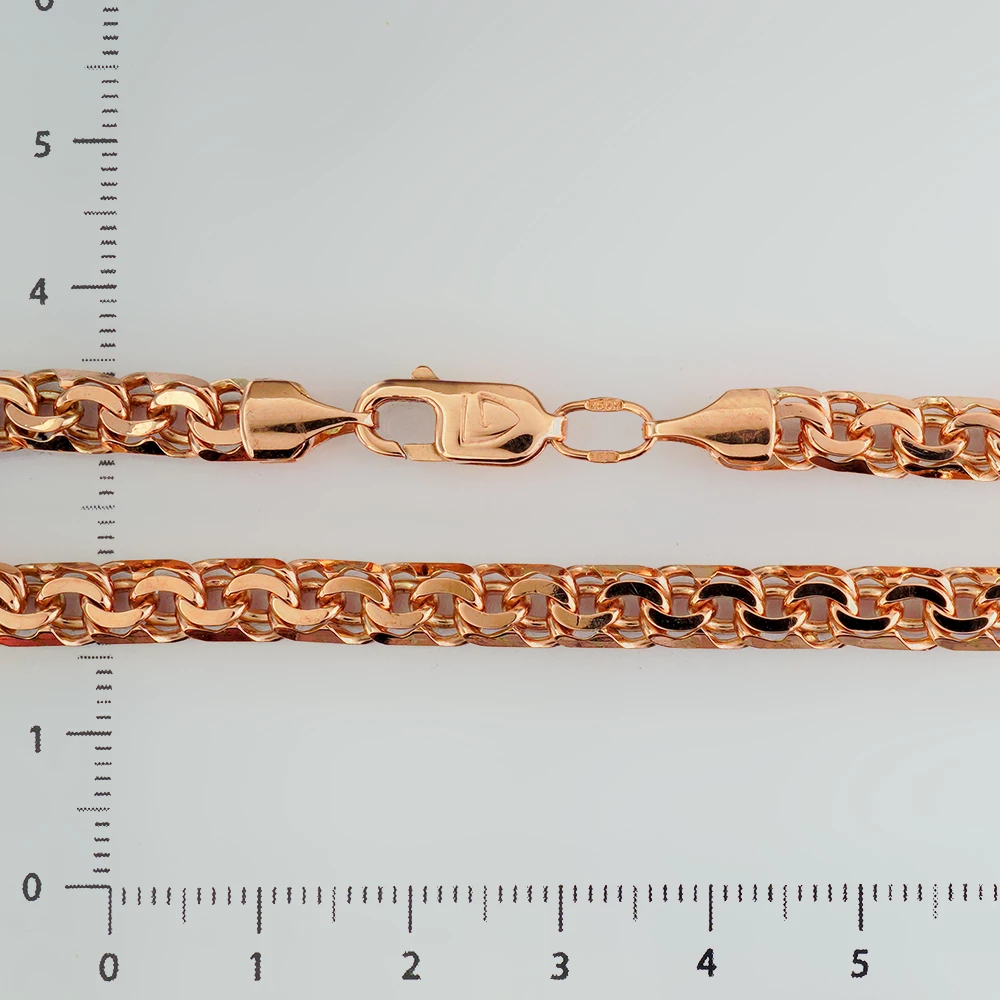 Браслет из красного золота 375 пробы