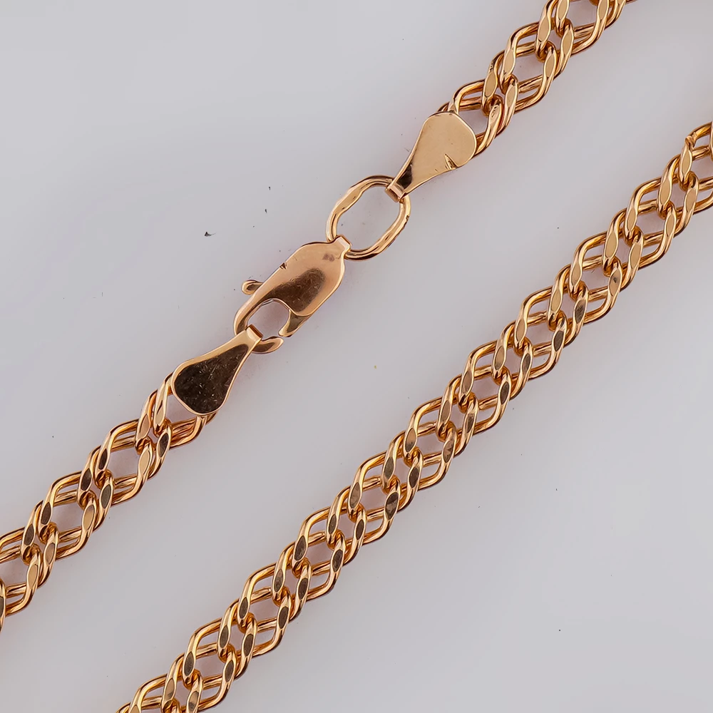 Браслет из красного золота 585 пробы