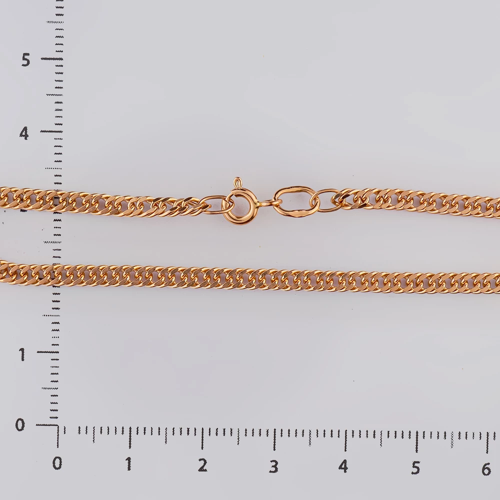 Браслет из красного золота 585 пробы