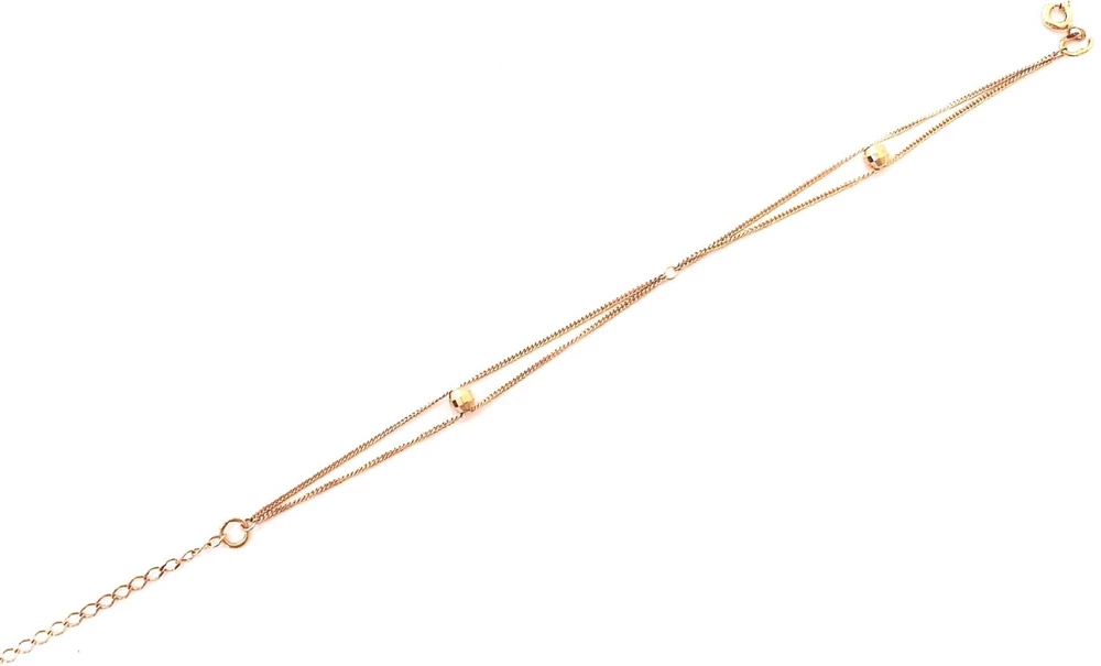 Браслет из красного золота 585 пробы