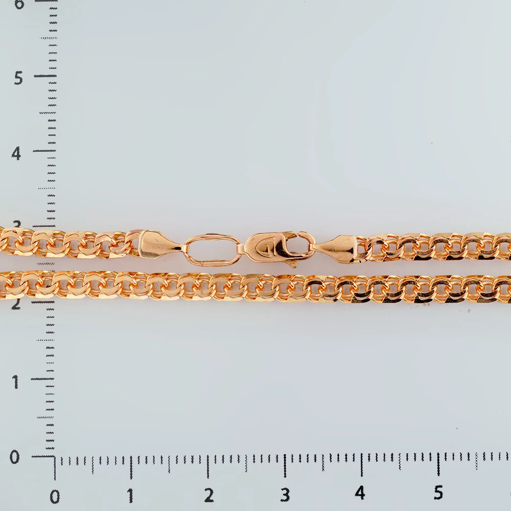 Браслет из красного золота 585 пробы