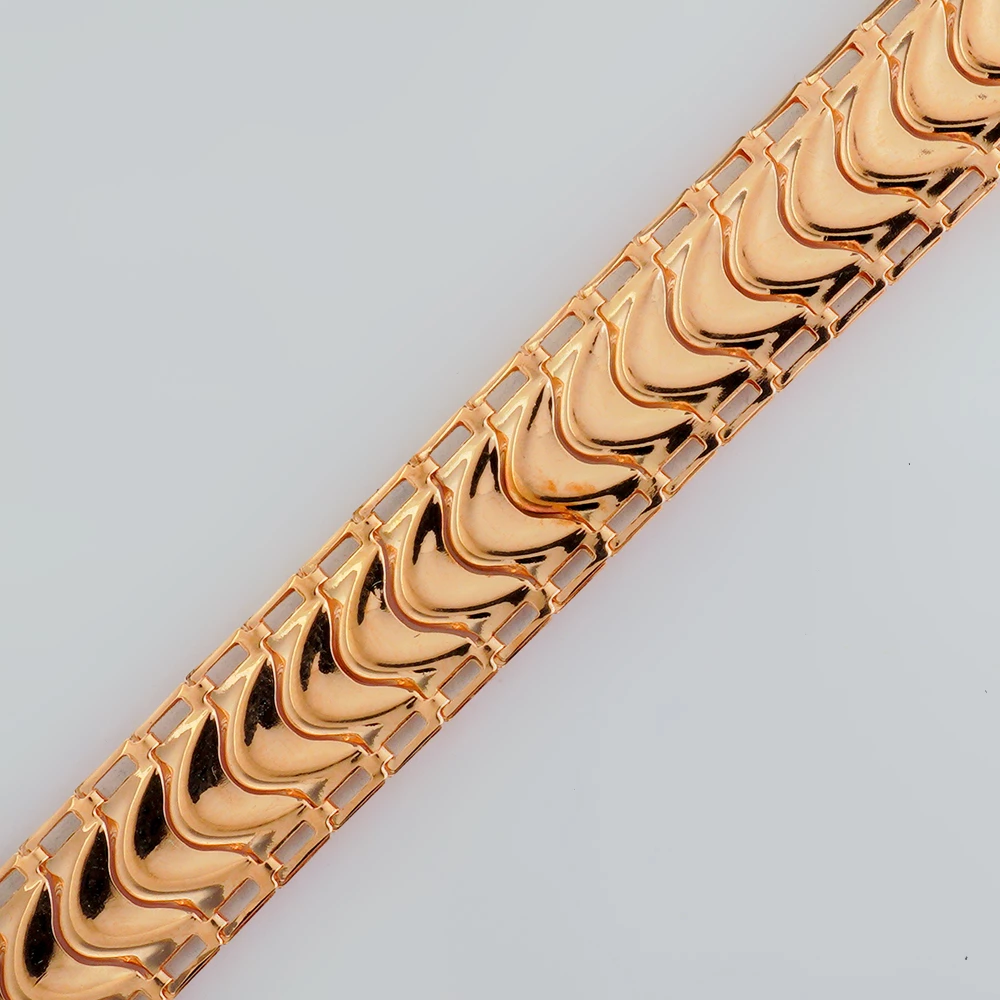 Браслет из красного золота 585 пробы