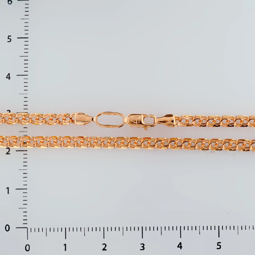 Браслет из красного золота 585 пробы