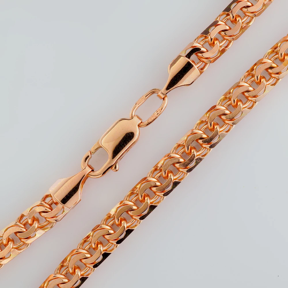 Браслет из красного золота 585 пробы