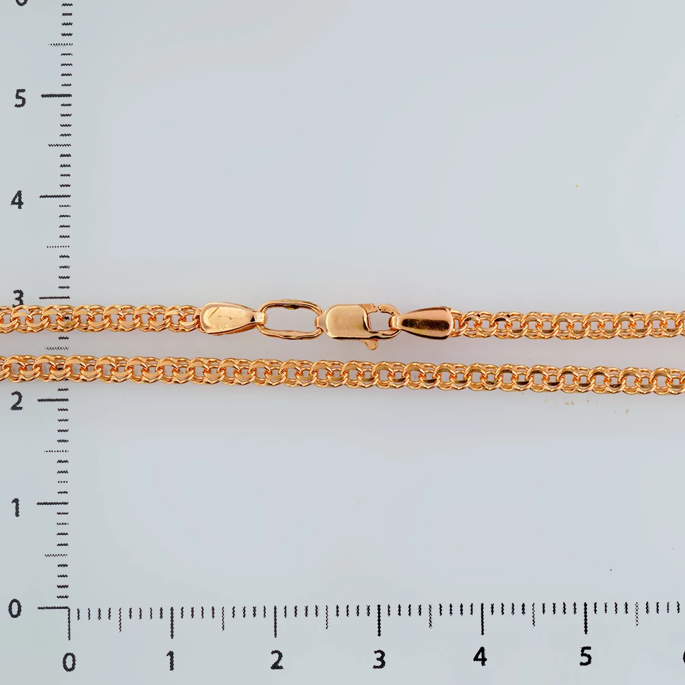 Браслет из красного золота 585 пробы