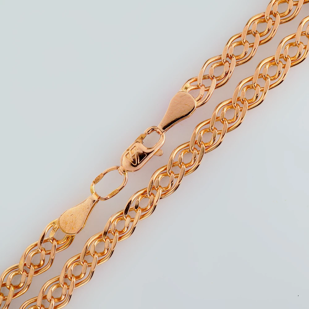 Браслет из красного золота 585 пробы