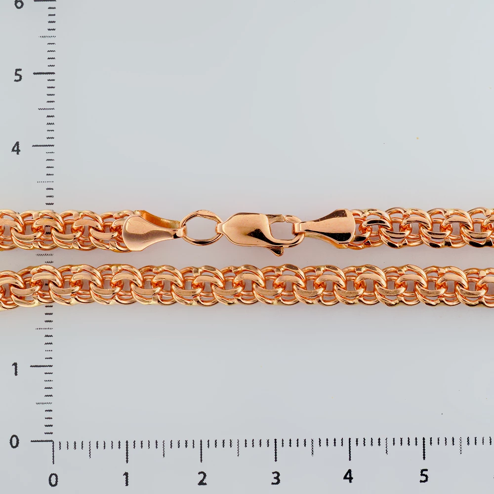 Браслет из красного золота 585 пробы